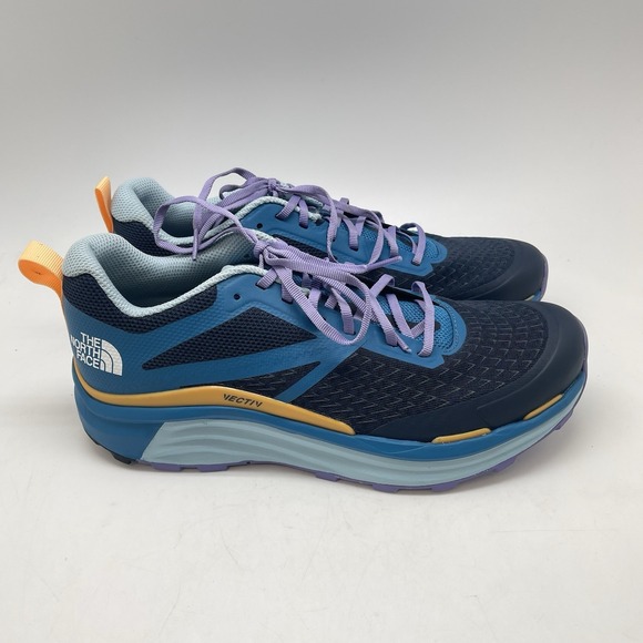 The North Face Shoes Womens 10.5 VECTIV Enduris II NF0A5JCP Black Trail Sneakers - Picture 1 of 10